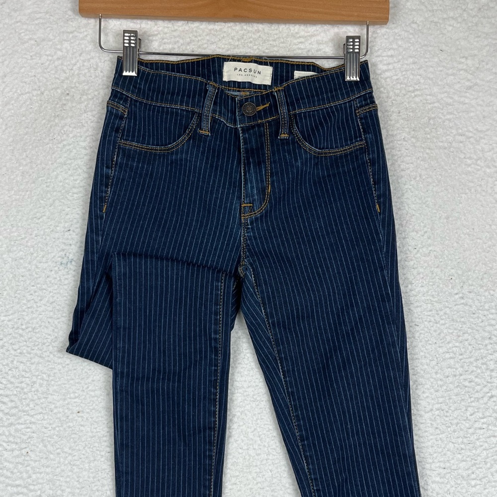 Pacsun stripe jegging jeans